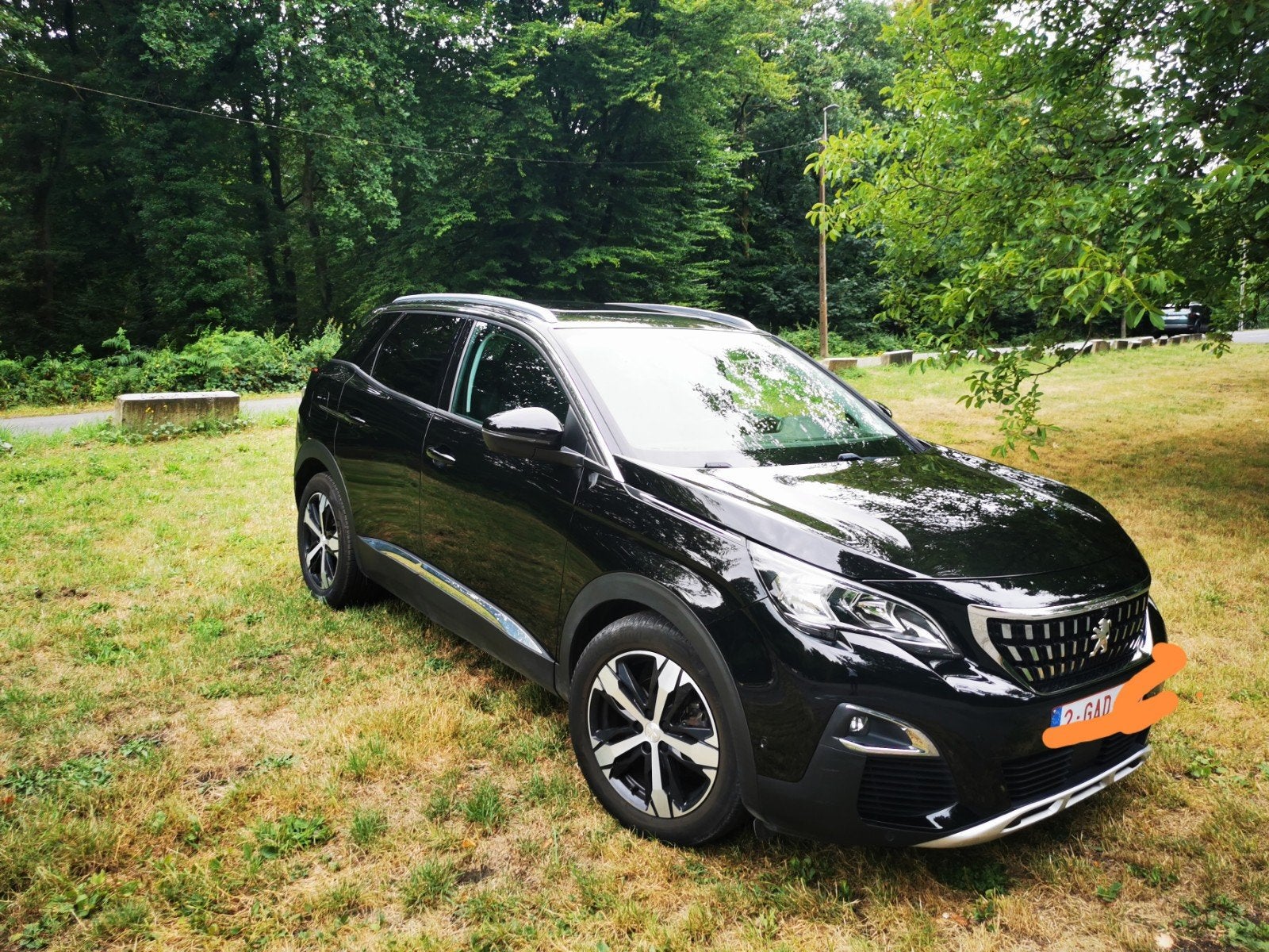 voiture, Auto's, Voorwielaandrijving, Leder en Stof, Zwart, Diesel