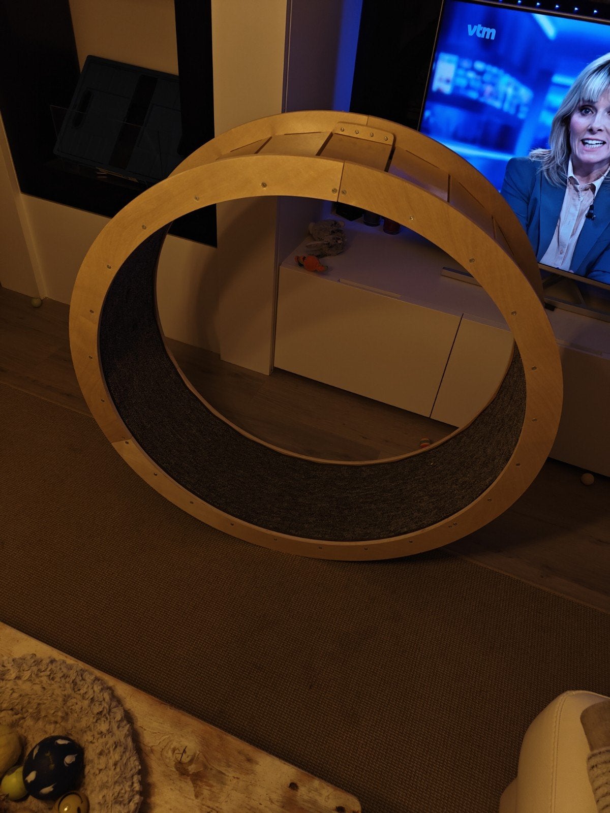 katten looprek, Enlèvement, Neuf