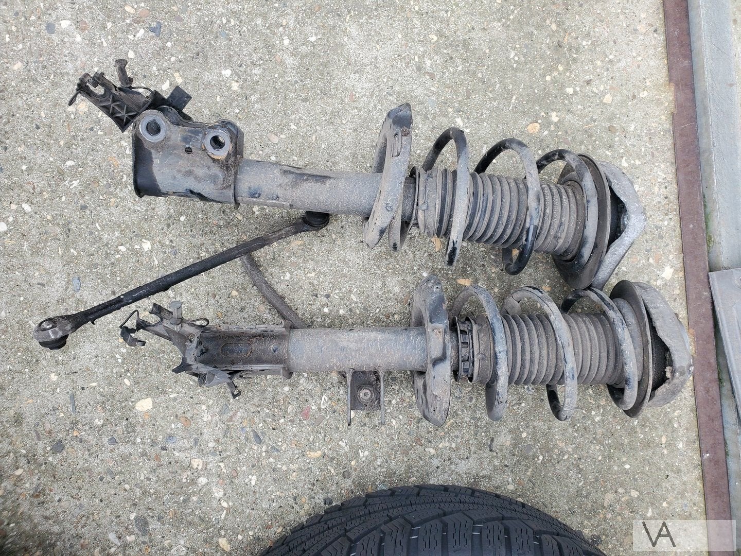 Mercedes A klasse W176 2012 -2018 veerpoot links rechts voor, Utilisé, -, -, Enlèvement ou Envoi