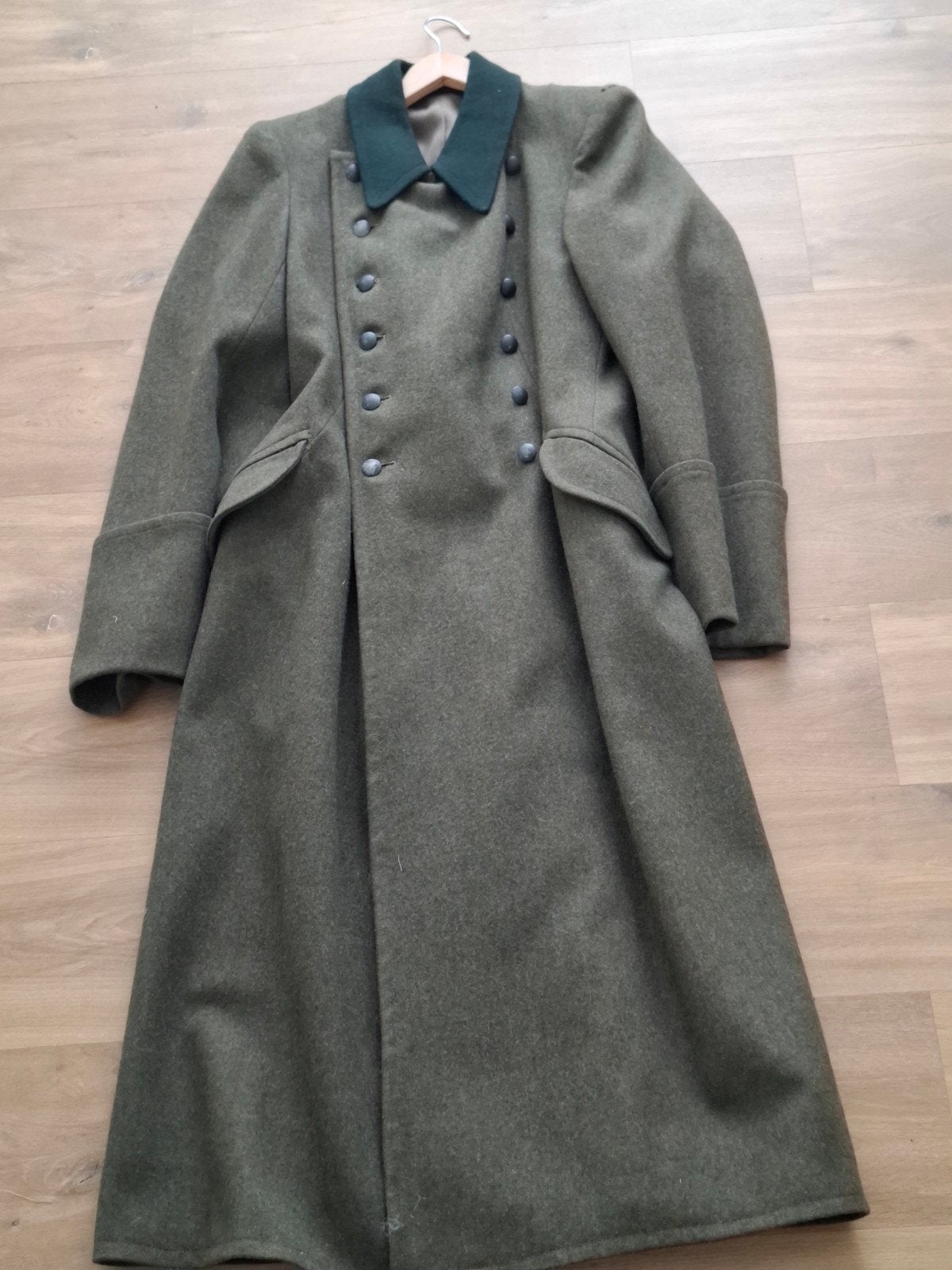 Duitse wehrmacht officier overjas., Ophalen of Verzenden, Landmacht, Kleding of Schoenen