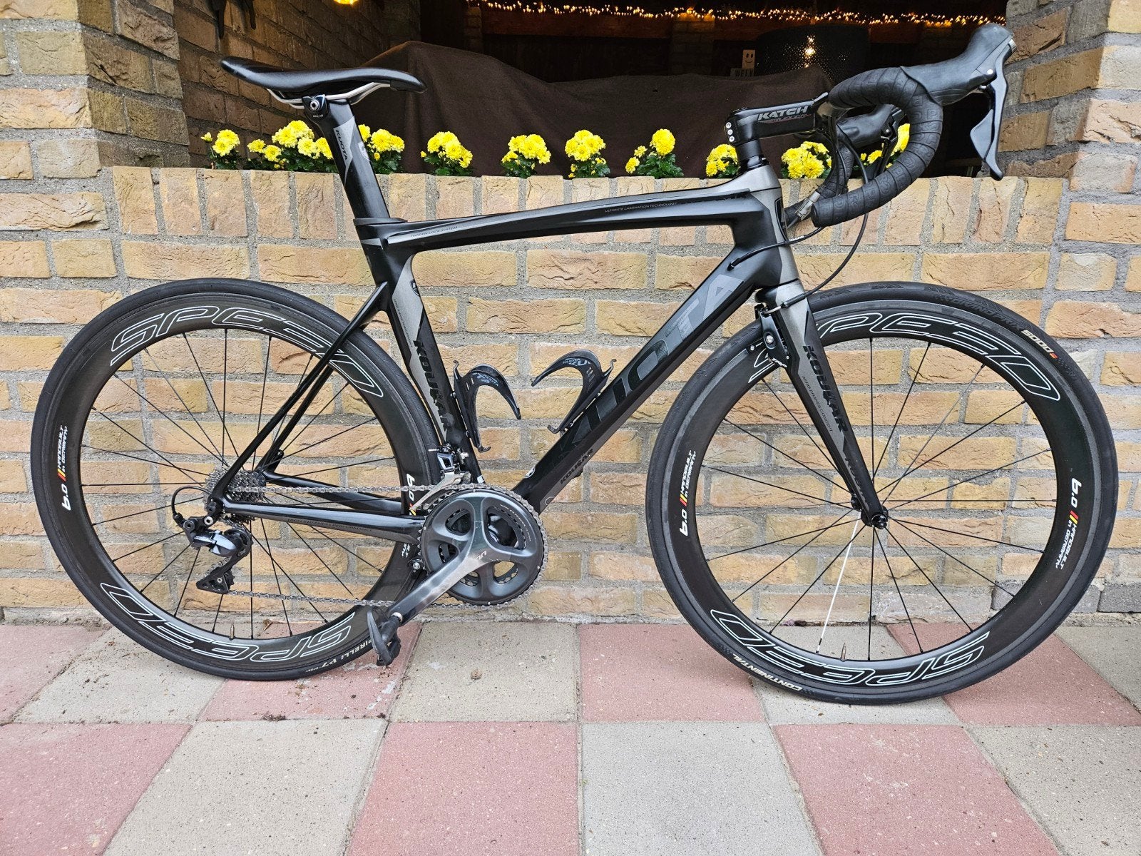 Kuota Kougar entièrement en carbone - Ultegra 11 vitesses -, Enlèvement, 28 pouces, 53 à 57 cm, Utilisé