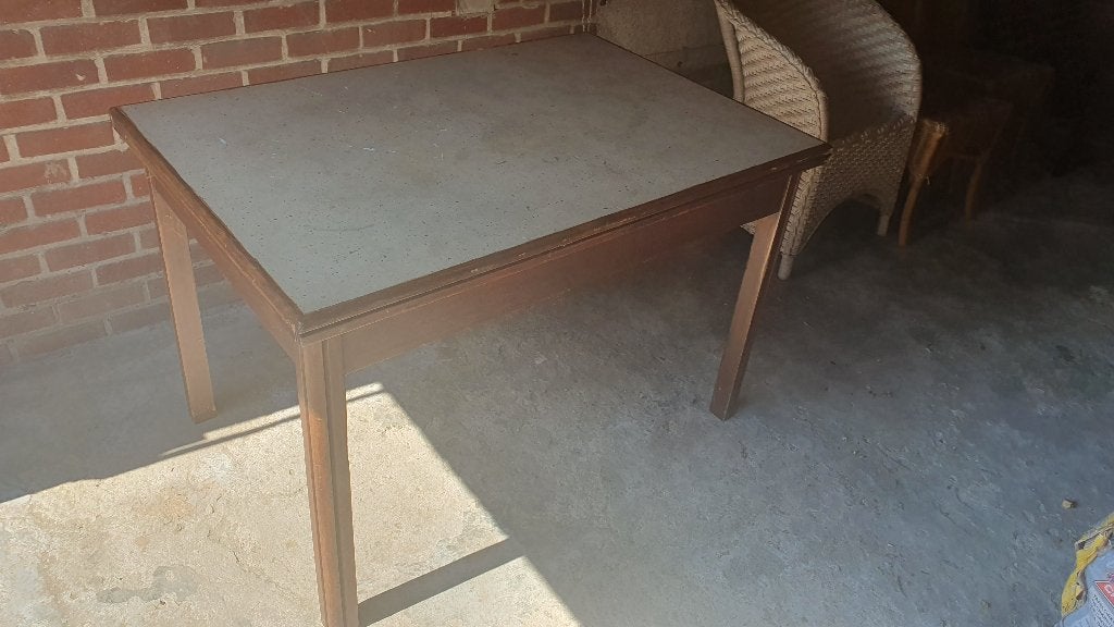 Tafel en 6 stoelen, Enlèvement, Utilisé