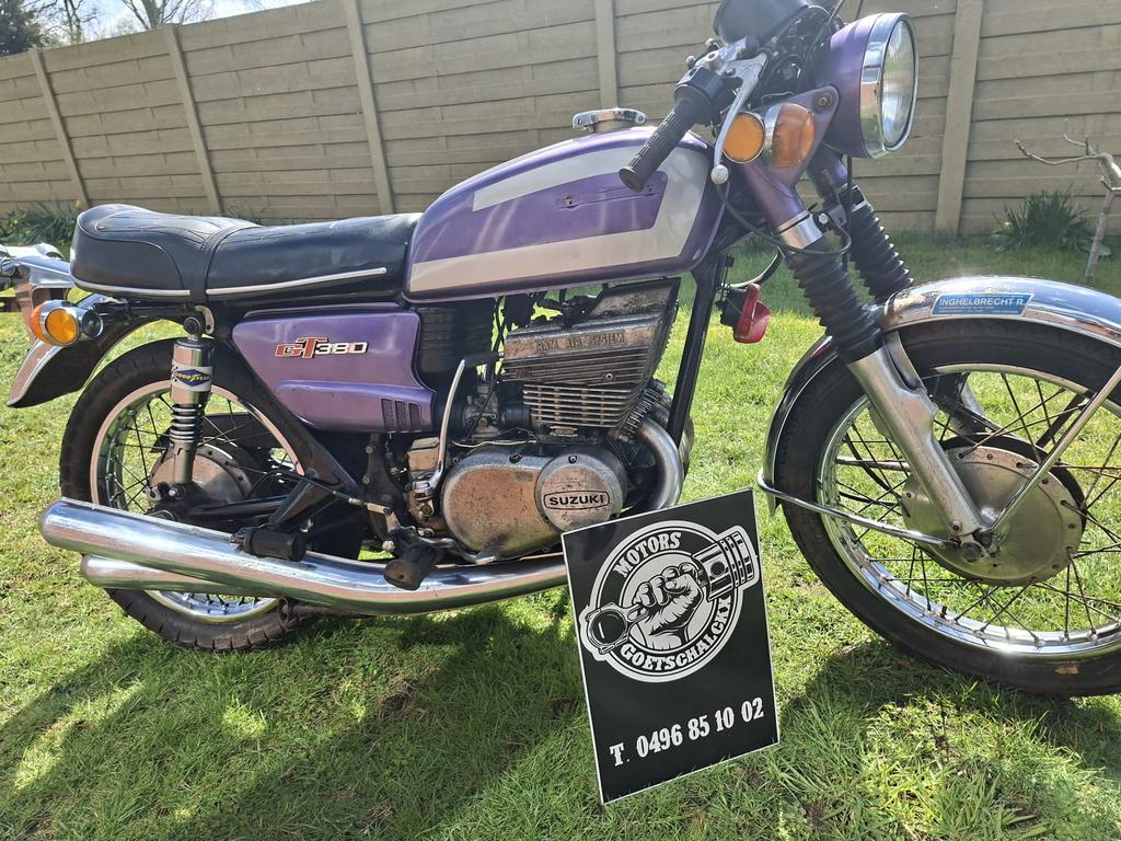 Suzuki gt 380, Motoren