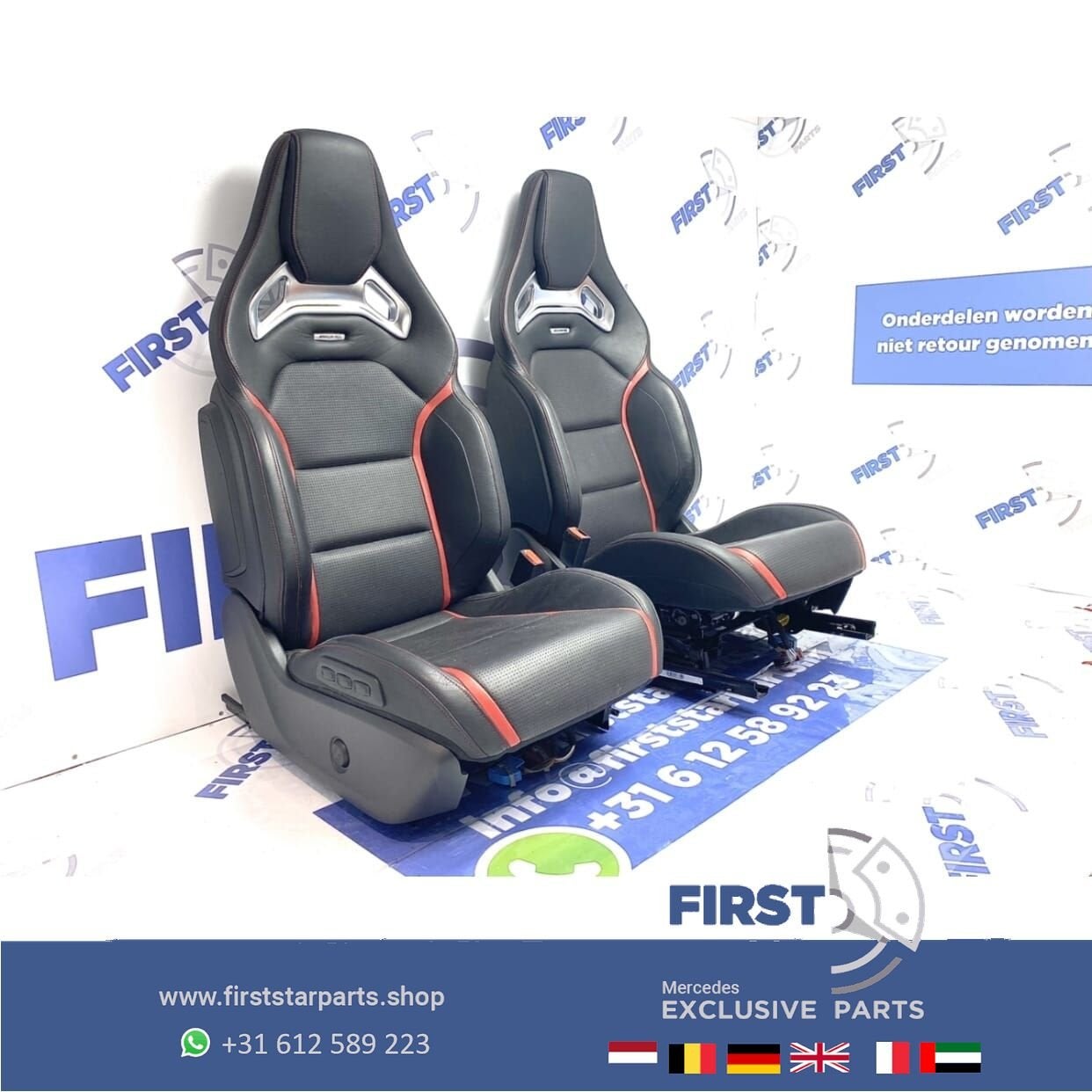 A45 AMG interieur Mercedes kuip stoelen W176 A Klasse W117