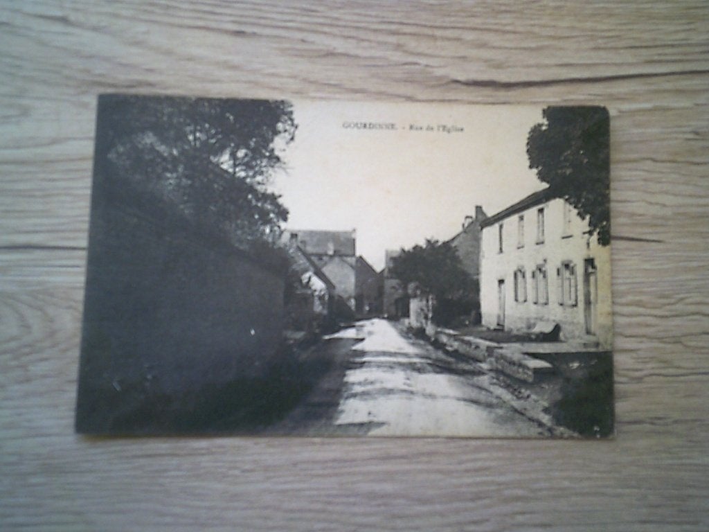 GOURDINNE: Rue de l'Eglise, Enlèvement ou Envoi, Avant 1920, Non affranchie, Namur