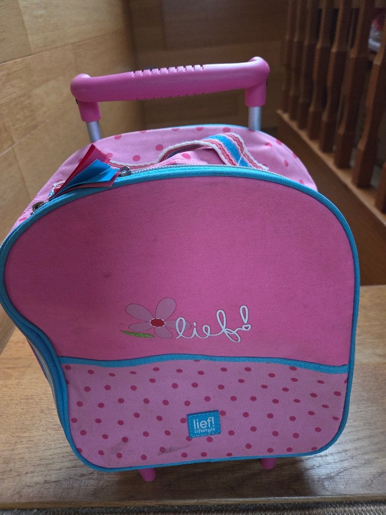 Schattige trolley Lief!, Ophalen of Verzenden, Gebruikt, Zacht kunststof, Wieltjes