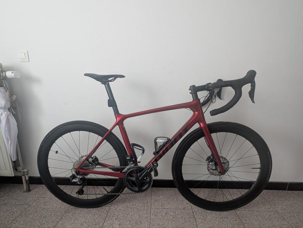 Giant TCR - Ultegra Di2 / power meter (Medium), Ophalen, 28 inch, Gebruikt, Carbon
