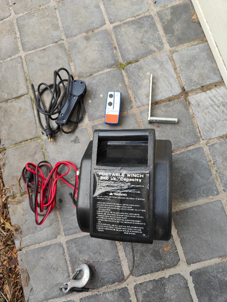 Lier 12v 900kg, Ophalen, Zo goed als nieuw