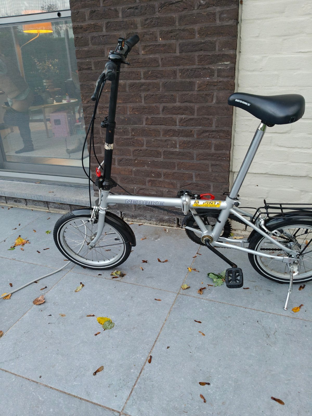 vouwfiets plooifiets, Enlèvement, Utilisé, Totalement pliable, Vitesses