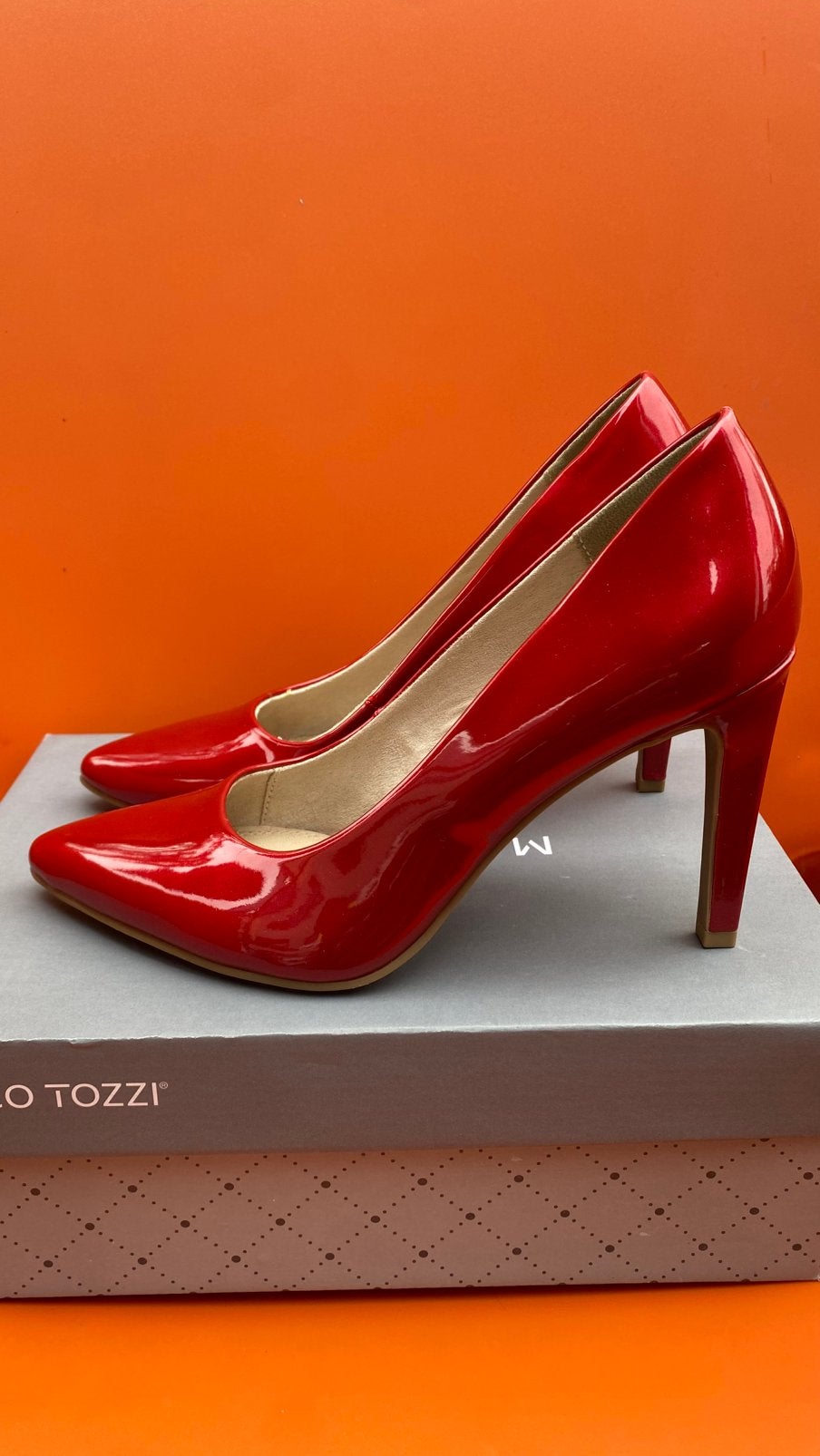 Naaldhakken Marco Tozzi rood maat 39, Ophalen, Nieuw, Schoenen met hoge hakken, Rood