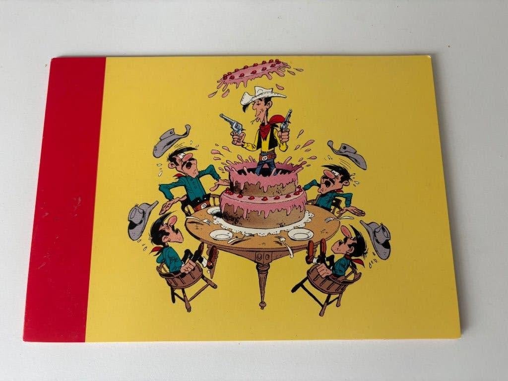 Lucky Luke telecard Daltons 1000 ex., Collections, Personnages de BD, Enlèvement ou Envoi, Autres personnages, Neuf, Image, Affiche ou Autocollant