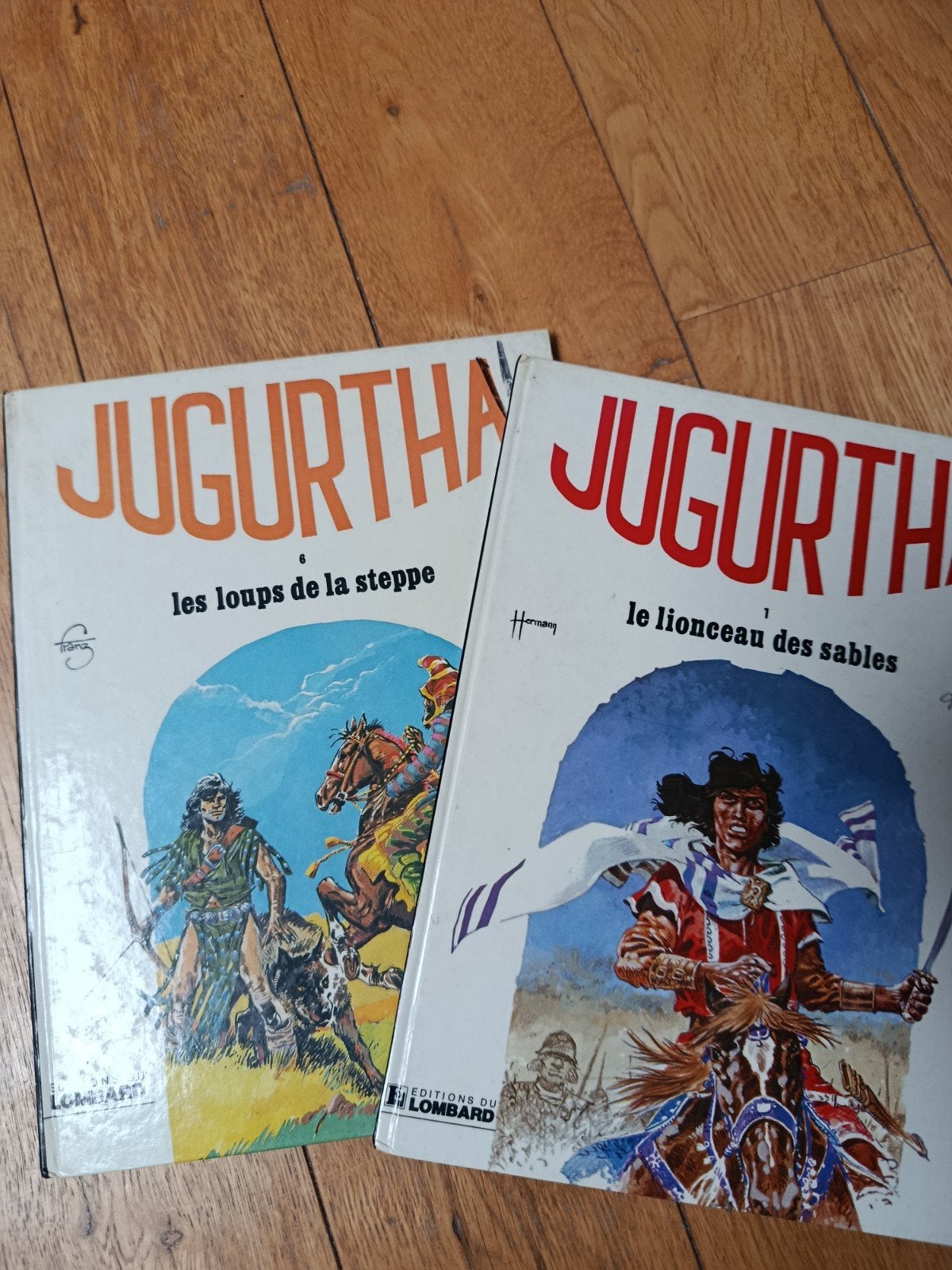2 bandes dessinées Jugurtha, Ophalen of Verzenden