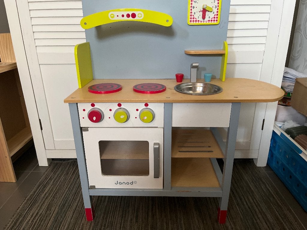 Speelkeukentje, Kinderen en Baby's, Speelgoed | Speelkeukens, Ophalen, Gebruikt, Hout, Speelkeuken