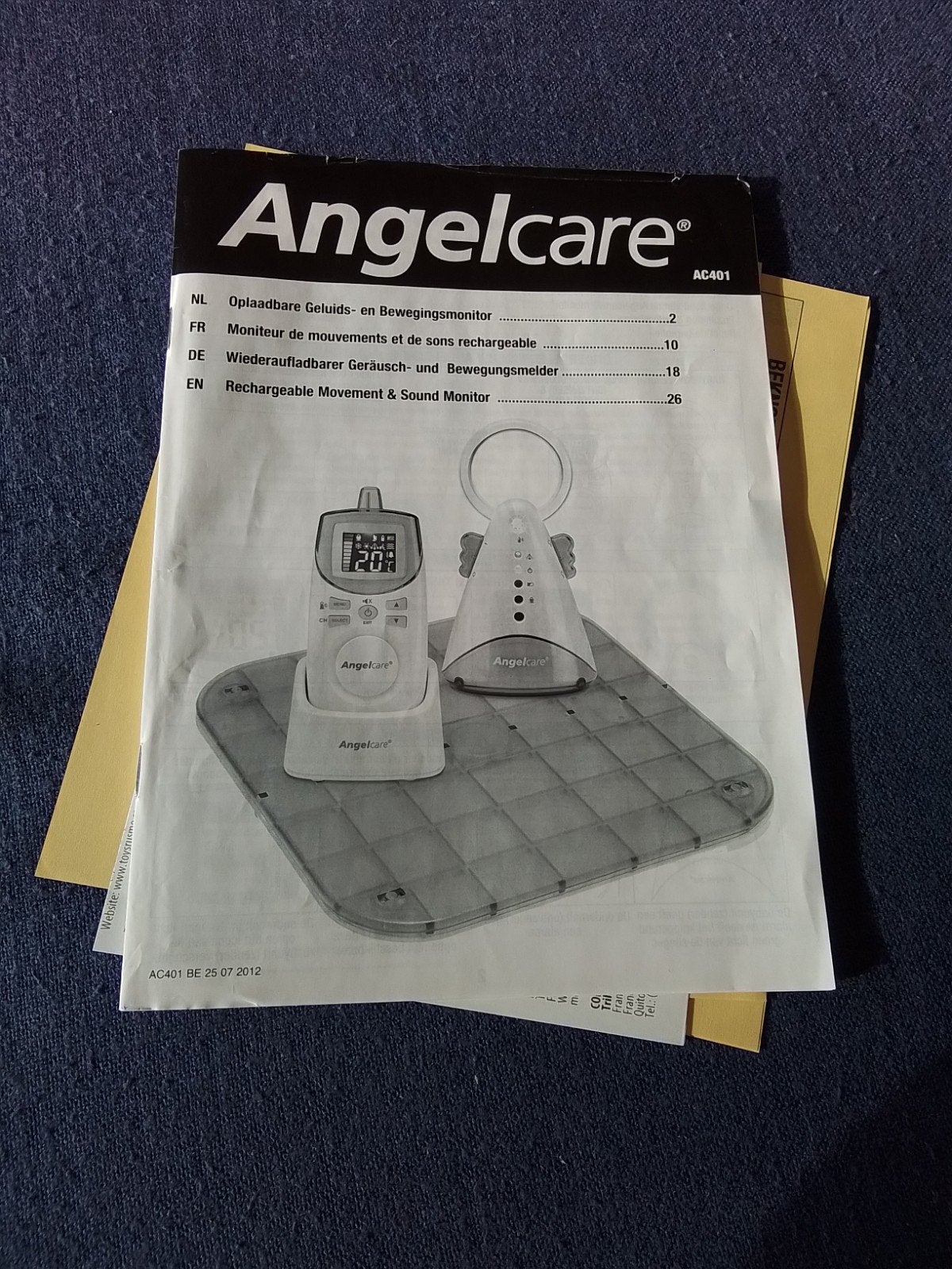 Angelcare, Ophalen