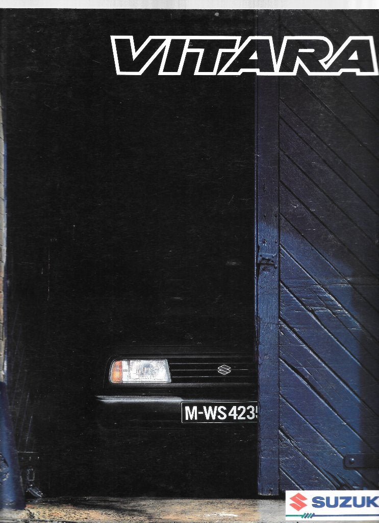 SUZUKI VITARA   1988, Boeken, Ophalen of Verzenden, Zo goed als nieuw, Overige merken