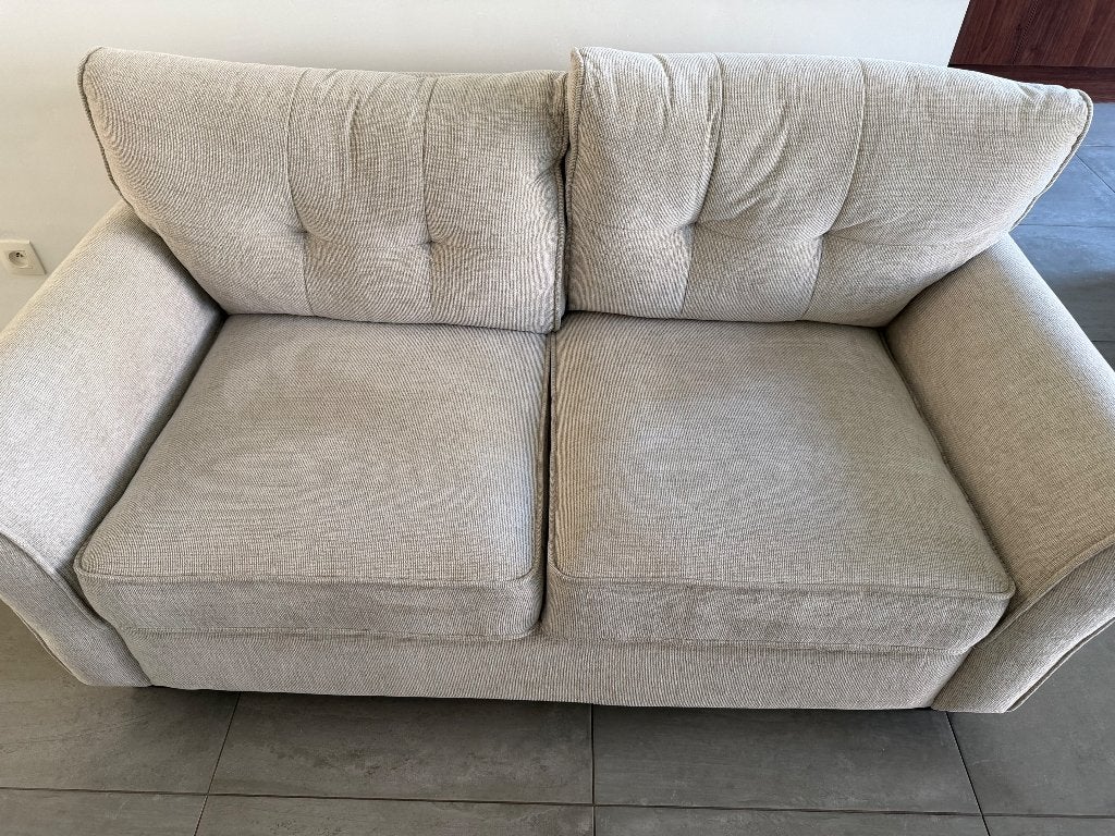 Zetel 2 persoons, Huis en Inrichting, Ophalen, Gebruikt, 150 tot 200 cm, Tweepersoons