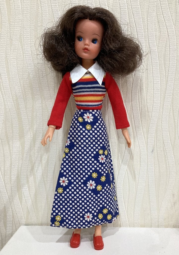 zolderopruiming: SINDY barbie pop uit de jaren 70, Ophalen of Verzenden, Gebruikt, Pop