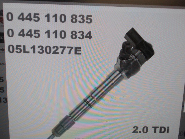 Injecteur Volkswagen Tiguan 2 2.2TDi0445110835, Enlèvement, Utilisé, Volkswagen