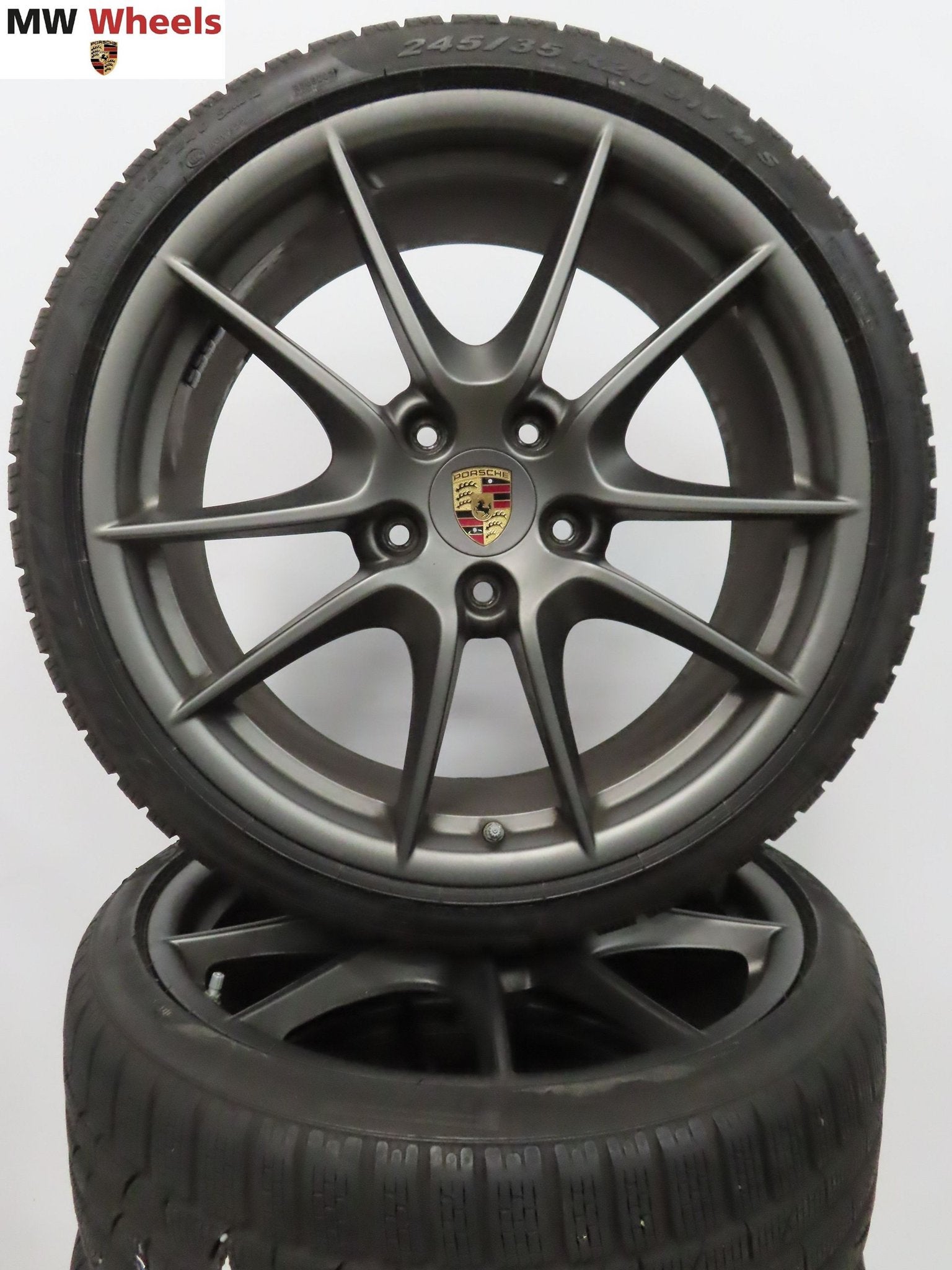 Porsche 20 inch Origineel velgen 911 991  4 S winterbanden, Pneus et Jantes, Pneus hiver, Véhicule de tourisme, -