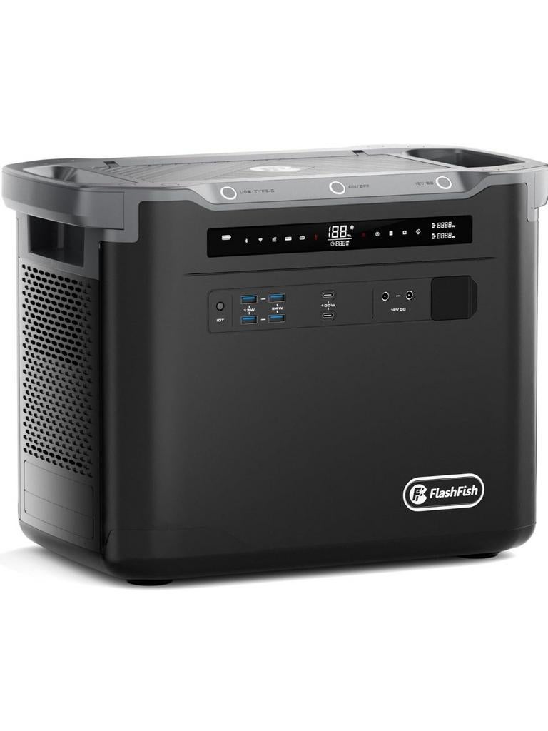 Flash-visbatterij van 2000 Wh, Ophalen
