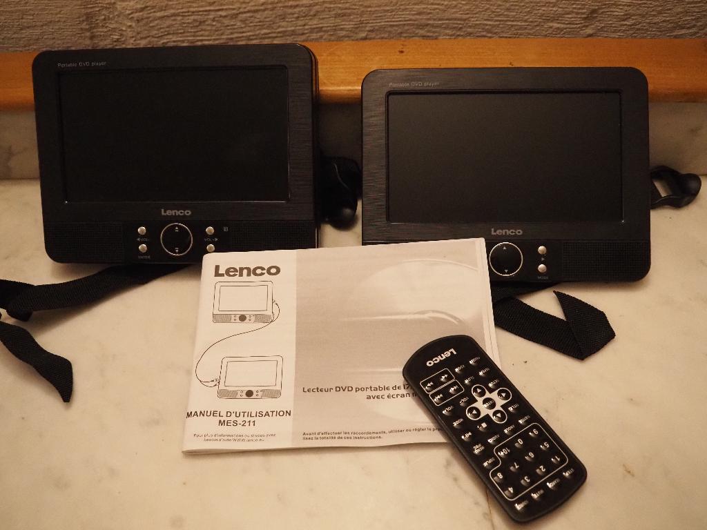 Lecteur DVD pour voiture - Lenco MES-211, Autres marques, Comme neuf, Enlèvement, Lecteur DVD