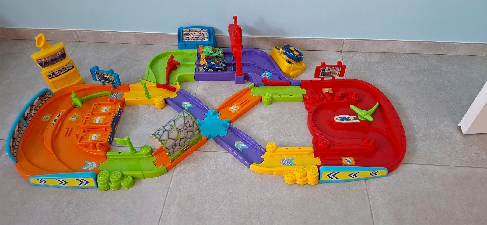 vtech duo racebaan, Enlèvement, Comme neuf, Autres marques