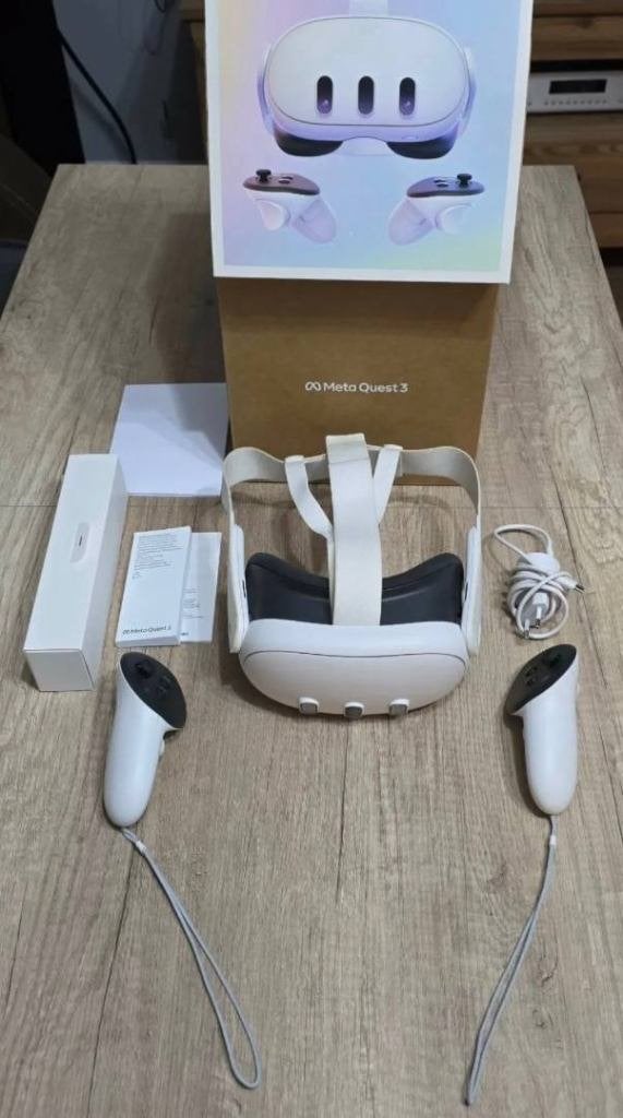 Meta Quest 3 virtual reality bril 512 GB, Games en Spelcomputers, Ophalen of Verzenden, Nieuw, VR-bril, Pc