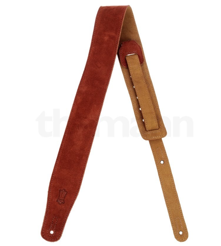 Sangle daim guitare / basse -  Levys Rust Suede Strap 2,5", Enlèvement, Neuf, Guitare électrique
