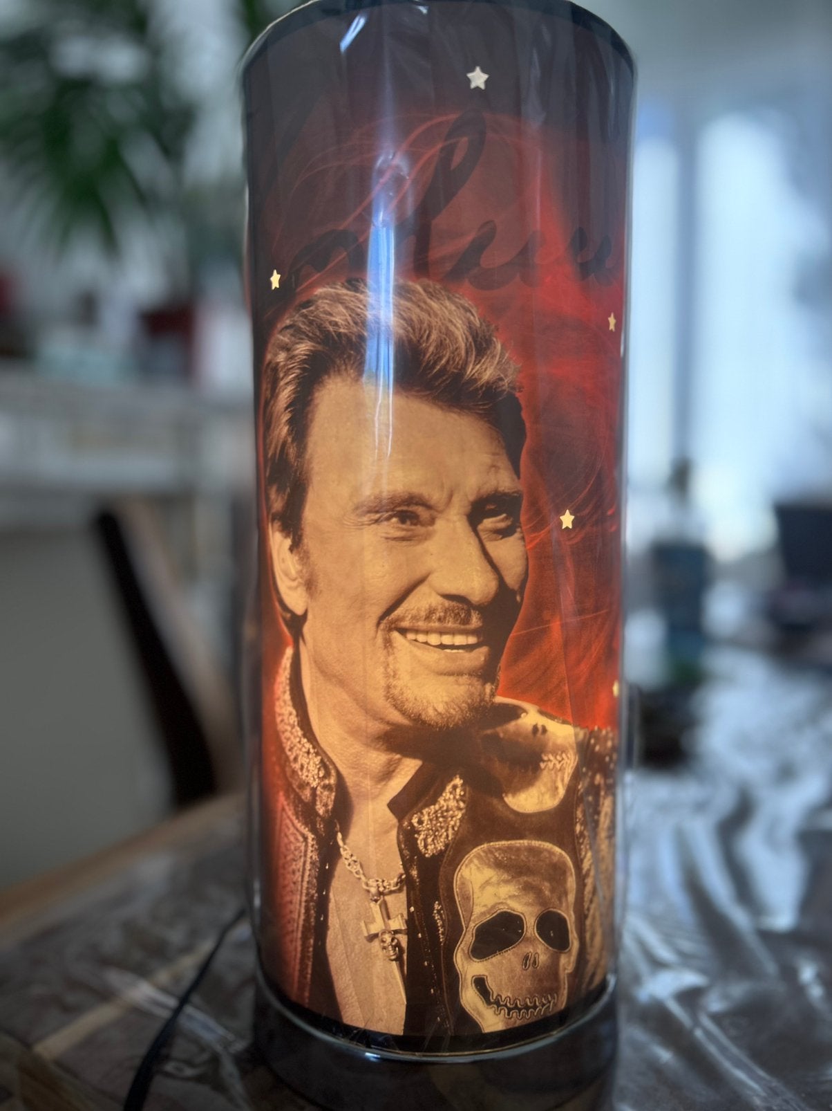 Lampe Johnny Hallyday, Enlèvement ou Envoi, Comme neuf