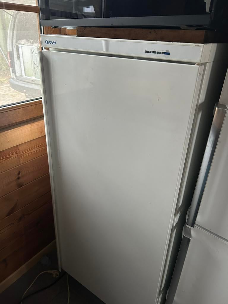 Koeljast gram, Elektronische apparatuur, Koelkasten en IJskasten, Ophalen, Gebruikt, 45 tot 60 cm, 120 tot 140 cm