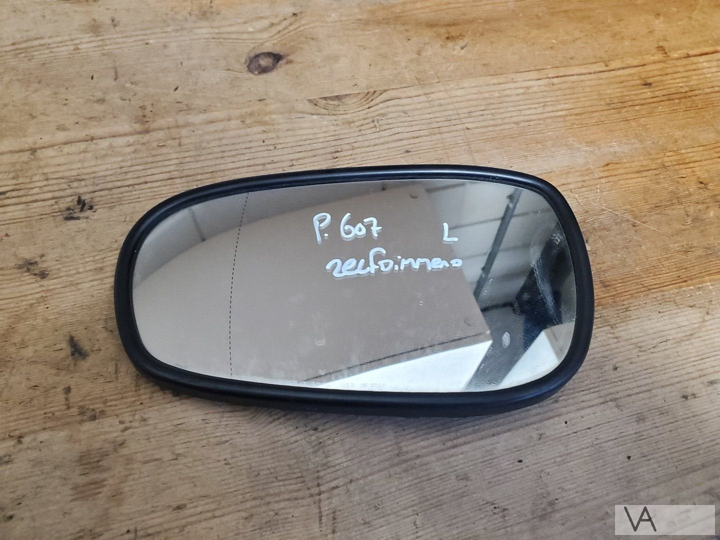 Peugeot 607 2000 -2009 spiegelglas buitenspiegel zelfdimmend, Gebruikt, -, -, Ophalen of Verzenden