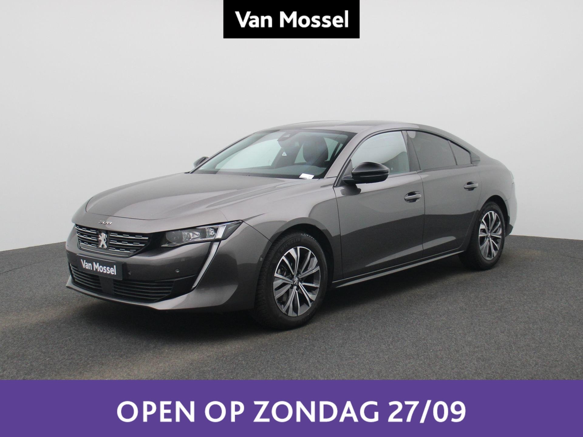 Peugeot 508 1.5 BlueHDi 130 S&S EAT8 Allure Pack, Auto's, Stof, Gebruikt, 4 cilinders, 131 pk