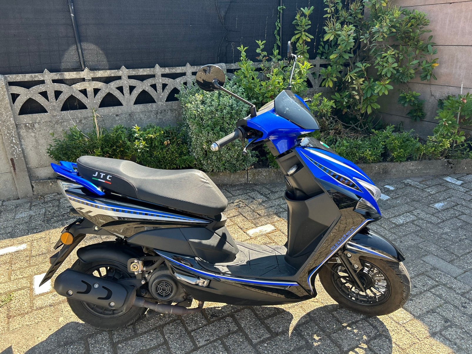 JTC Spider 50cc Benzine Scooter, Vélos & Vélomoteurs, Scooters | Yamaha, Autres modèles, Comme neuf, Enlèvement