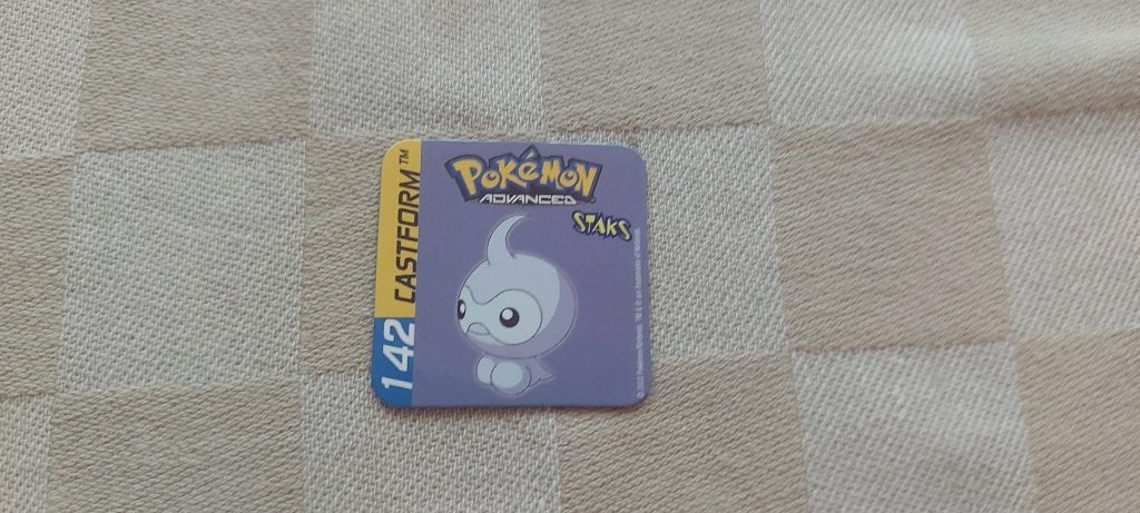 set de panini Pokemon en jouet magnétique Castform de 2003, Enlèvement ou Envoi, Neuf