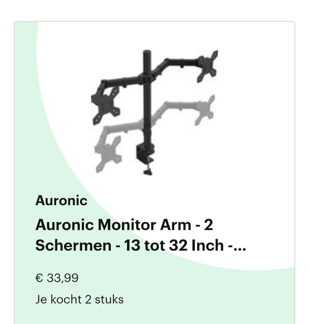 Monitor arm, Computers en Software, Overige Computers en Software, Ophalen