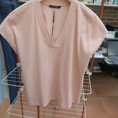 T-shirt nieuw oud roze River Woods mt S (tailleert 38), Kleding | Dames, Maat 38/40 (M), River Woods, Nieuw, Ophalen of Verzenden