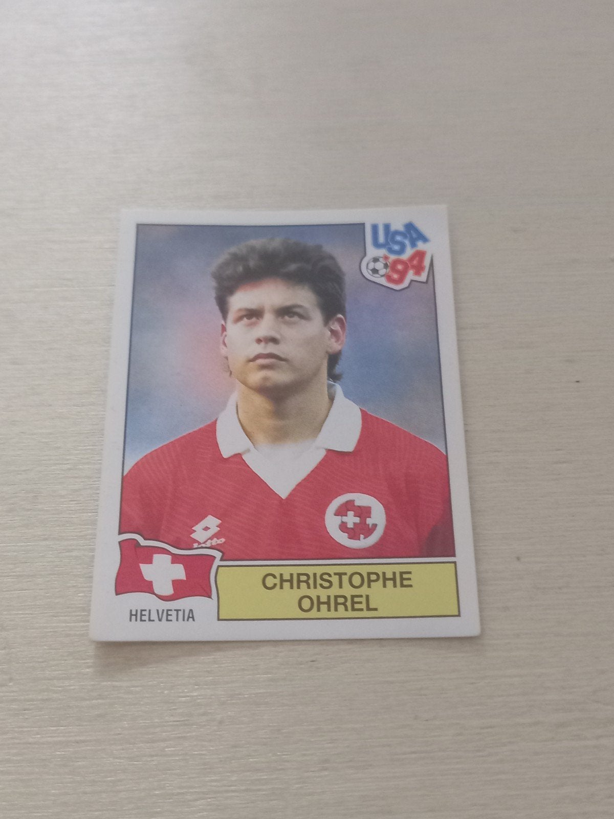 Panini WK 1994 - nr. 23 - Christophe Ohrel, Ophalen of Verzenden, Nieuw, Sticker