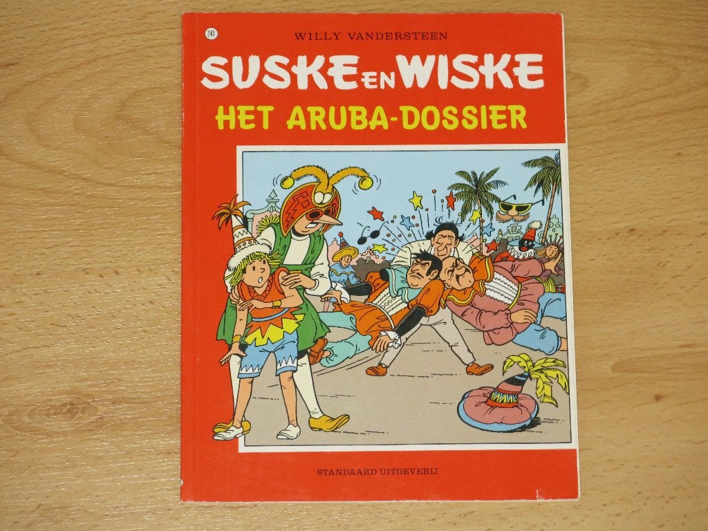 Suske en Wiske strip 241 Het Aruba-dossier, Enlèvement