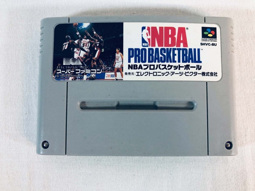 NBA Pro Basketball SFC JAP Jeu Loose TBE, Consoles de jeu & Jeux vidéo, Jeux | Nintendo Super NES, 2 joueurs, Utilisé, À partir de 3 ans