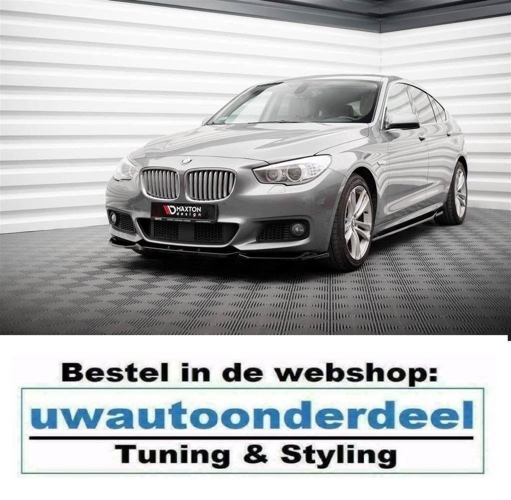 Maxton Design Spoiler Splitter Lip Bmw GT F07 M Pack, Envoi