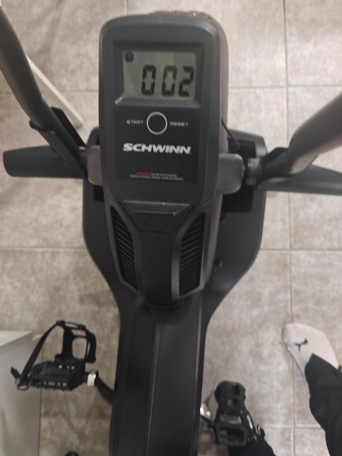 Air bike, Ophalen