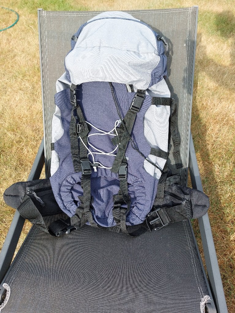 trekkingrugzak  50 à 60 liter, Sports & Fitness, Alpinisme & Randonnée, Enlèvement, Comme neuf, Sac à dos