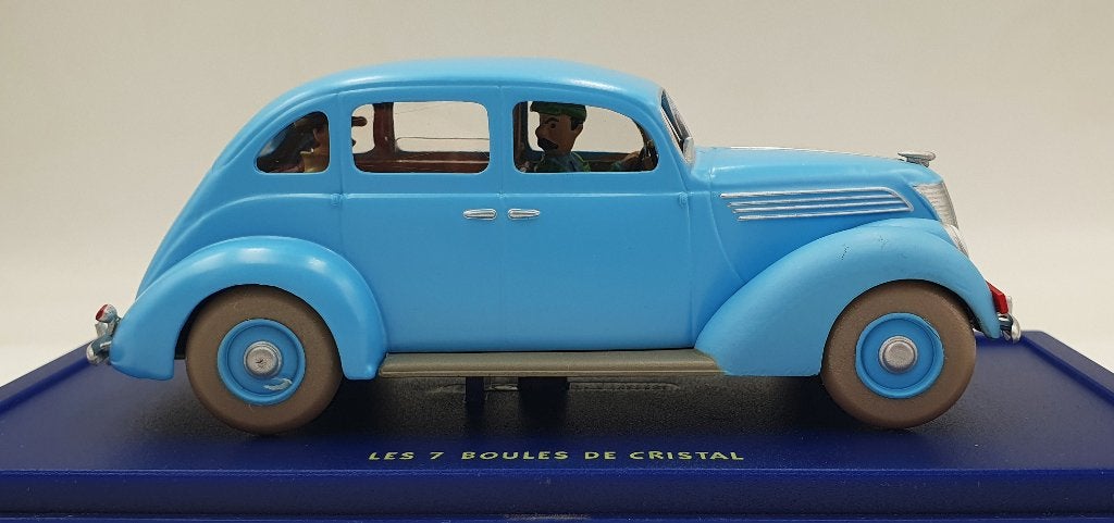 Tintin No. 25 Blue Ford Taxi from The Seven Crystal Balls, Autres marques, Clients@editionsatlas.fr, 62 Boulevard Pereire, 75017 Paris, France