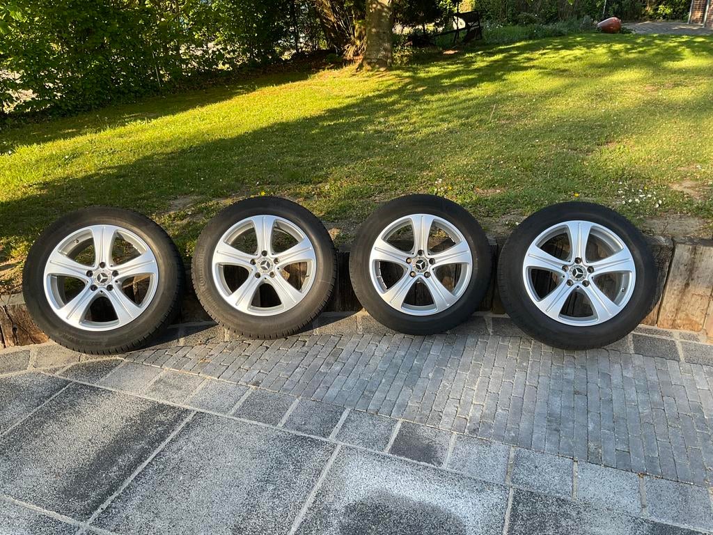Originele Mercedes E-Klasse wintervelgen, Auto-onderdelen, Banden en Velgen, Banden en Velgen, Winterbanden, 17 inch, 225 mm, Personenwagen