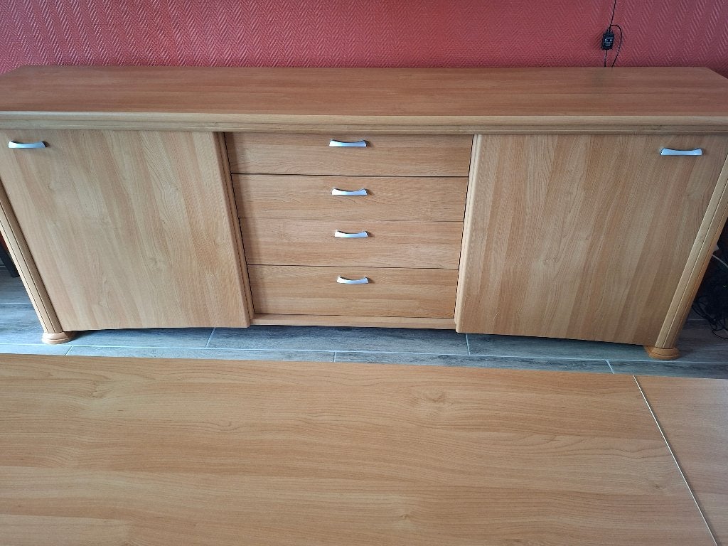 dressoir, Ophalen, Kunststof, Gebruikt, Met deur(en)