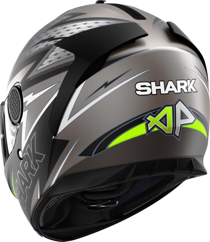 Motohelm Shark Spartan Adrian Parassol maat s, Shark, Kinderen, Integraalhelm, S