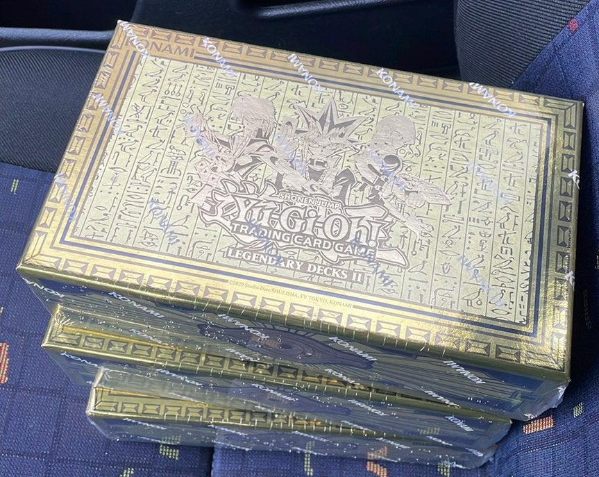 Yu-gi-oh! Legendary decks 2 boxen engelstalig, Ophalen of Verzenden, Nieuw