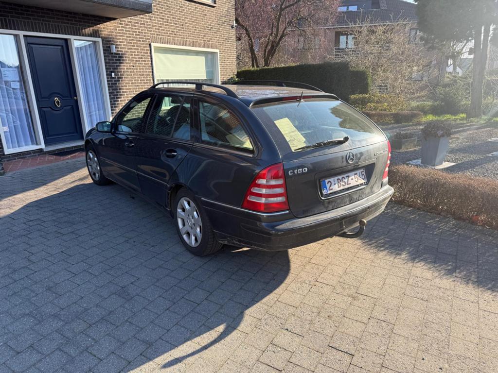 Mercedes C klasse kompressor, Auto's, Mercedes-Benz, Automaat, 4 deurs, Achterwielaandrijving, Radio