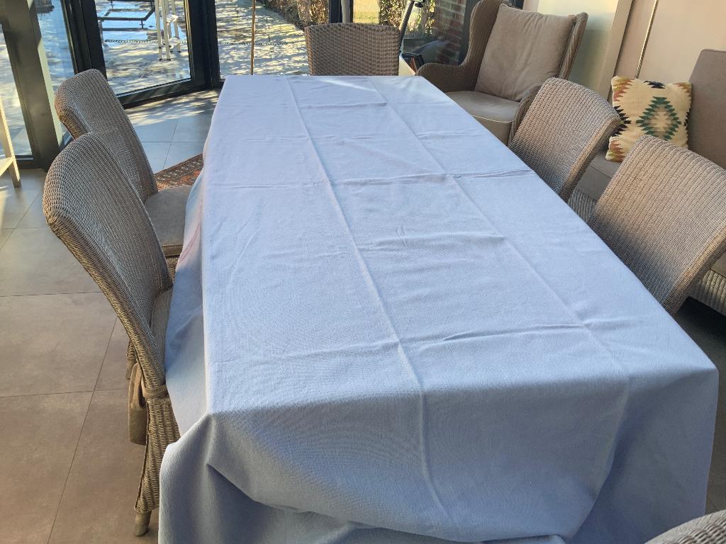 Lot de 2 nappes +serviettes, Enlèvement ou Envoi, Comme neuf, Rectangle, Intérieur