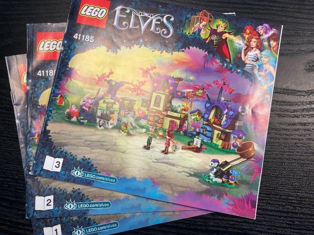LEGOElves 41185 Le sauvetage magique du village des gobelins, Lego, Ensemble complet, Comme neuf, Pièces supplémentaires incluses